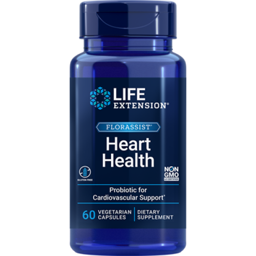 Life Extension FLORASSIST Heart Health, 60 vegetarian capsules