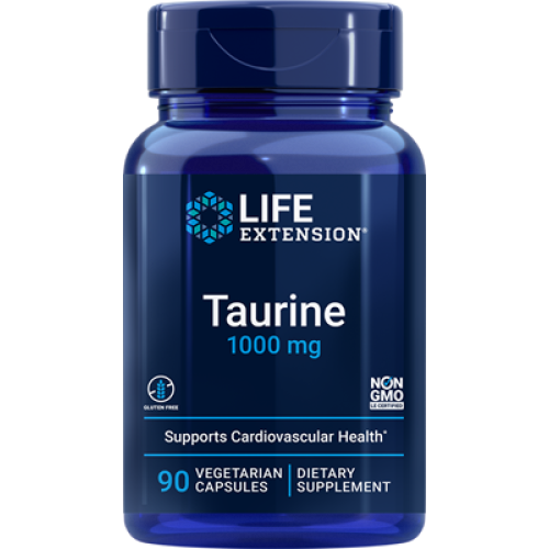 Life Extension Taurine, 1000 mg, 90 vegetarian capsules