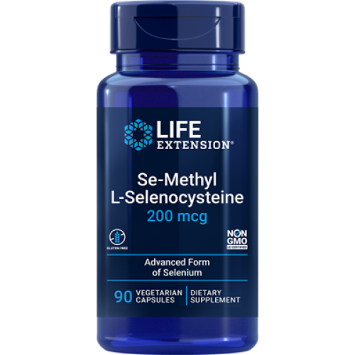 Life Extension Se-Methyl L-Selenocysteine, 200 mcg, 90 vegetarian capsules