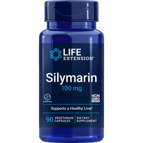 Life Extension Silymarin, 100 mg, 90 vegetarian capsules