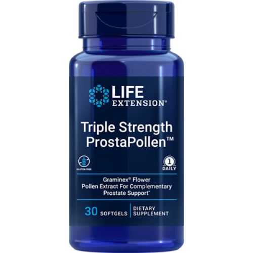 Life Extension Triple Strength ProstaPollen, 30 softgels