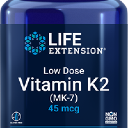 Life Extension Low Dose Vitamin K2, 45 mcg, 90 softgels
