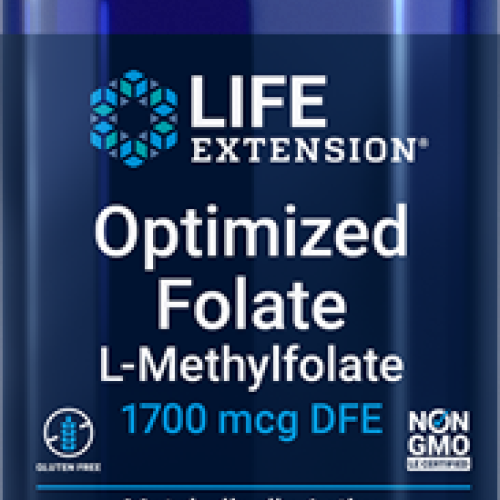 Life Extension Optimized Folate, 1700 mcg, 100 vegetarian tablets