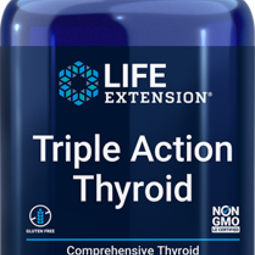 Life Extension Triple Action Thyroid, 60 capsules