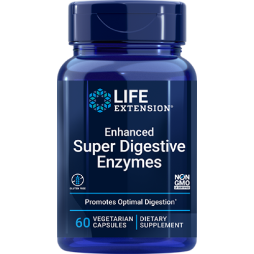 Life Extension Enhanced Super Digestive Enzymes, 60 vegetarian capsules