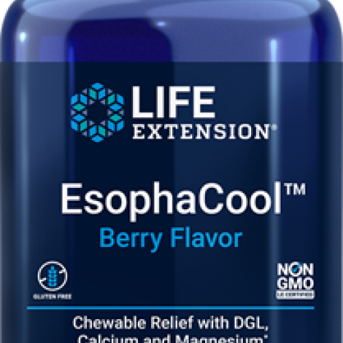 Life Extension EsophaCool, 60 vegetarian chewable tablets