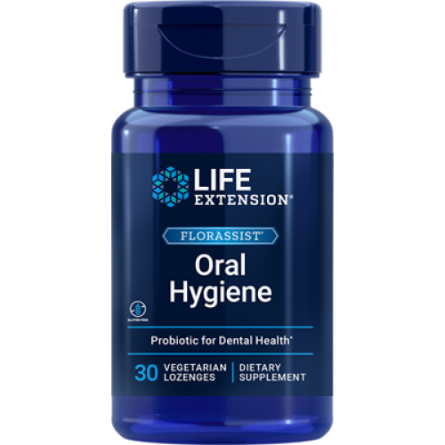 Life Extension FLORASSIST Oral Hygiene, 30 vegetarian lozenges