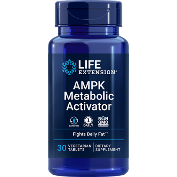 Life Extension AMPK Metabolic Activator, 30 vegetarian tablets