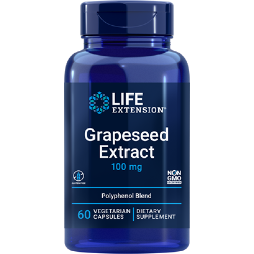 Life Extension Grapeseed Extract, 60 vegetarian capsules
