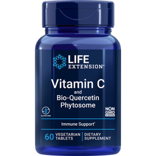 Life Extension Vitamin C and Bio-Quercetin Phytosome, 60 vegetarian tablets
