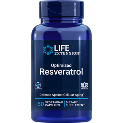 Life Extension Optimized Resveratrol, 60 vegetarian capsules