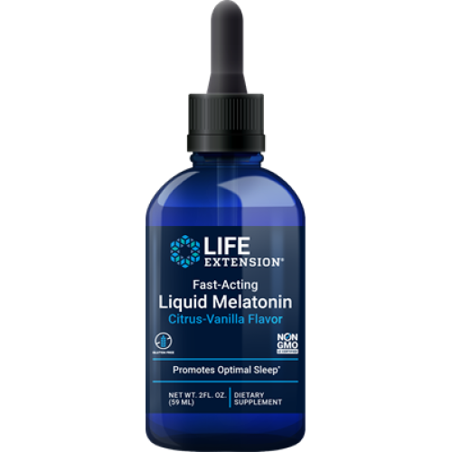 Life Extension Fast-Acting Liquid Melatonin Citrus-Vanilla , 2 fl oz