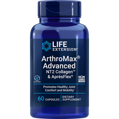 Life Extension ArthroMax Advanced with NT2 Collagen & AprèsFlex, 60 capsules
