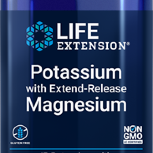 Life Extension Potassium with Extend-Release Magnesium, 60 vegetarian capsules