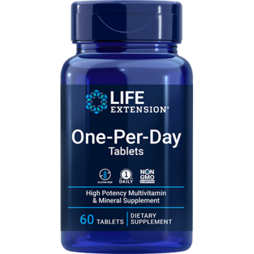 Life Extension One-Per-Day Tablets, 60 tablets