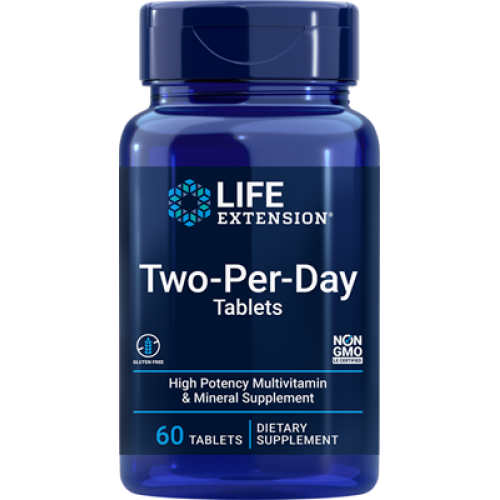Life Extension Two-Per-Day Tablets, 60 tablets
