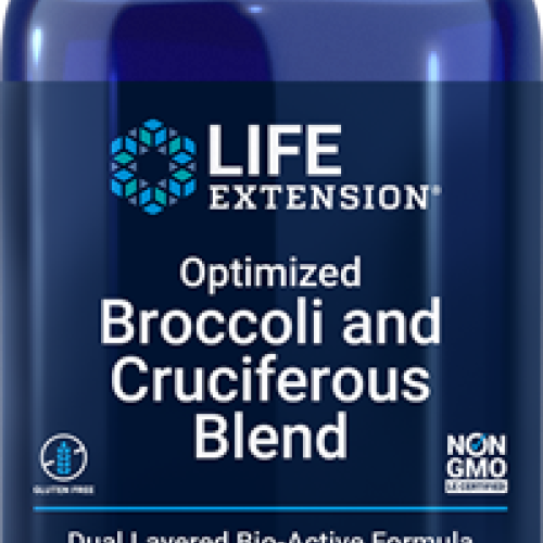 Life Extension Optimized Broccoli and Cruciferous Blend, 30 enteric-coated vegetarian tablet