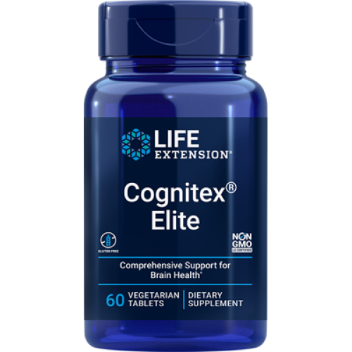 Life Extension Cognitex Elite, 60 vegetarian tablets