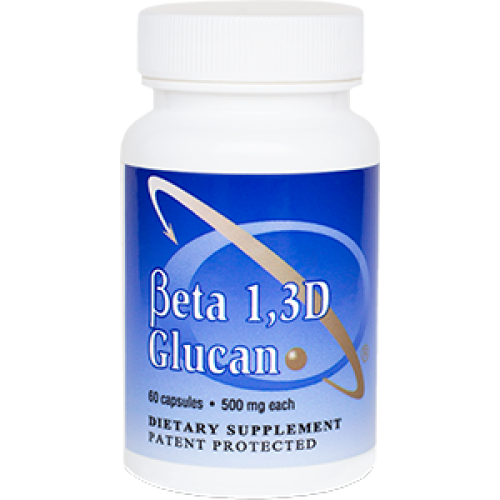 Life Extension Beta 1,3D Glucan, 500 mg, 60 capsules