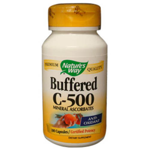 Life Extension Buffered C-500, 500 mg, 100 capsules