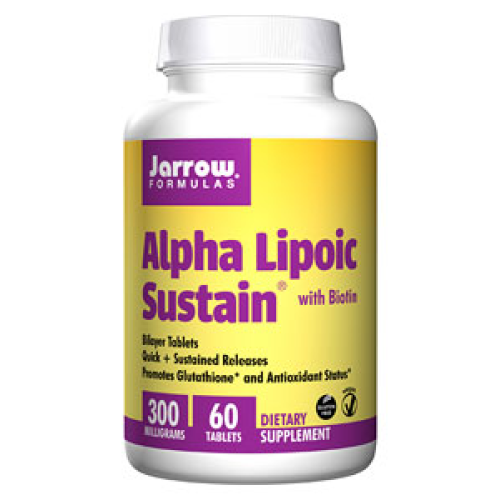 Life Extension Alpha Lipoic Sustain with Biotin, 300 mg, 60 tablets