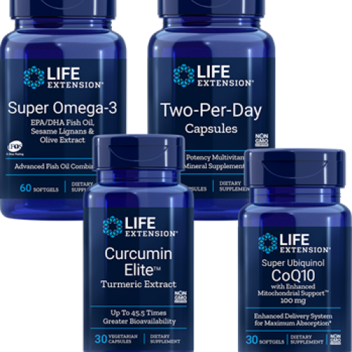 Life Extension Core Health Essentials Kit with Two-Per-Day Capsules