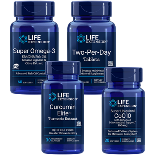 Life Extension Core Health Essentials Kit with Two-Per-Day Tablets