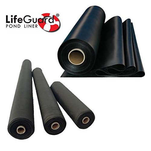 Anjon Lifeguard 20 ft. x 20 ft. 45-Mil EPDM Pond Liner and Underla...