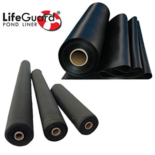 Anjon Lifeguard 8 ft. x 10 ft. 45-Mil EPDM Pond Liner and Underlay...