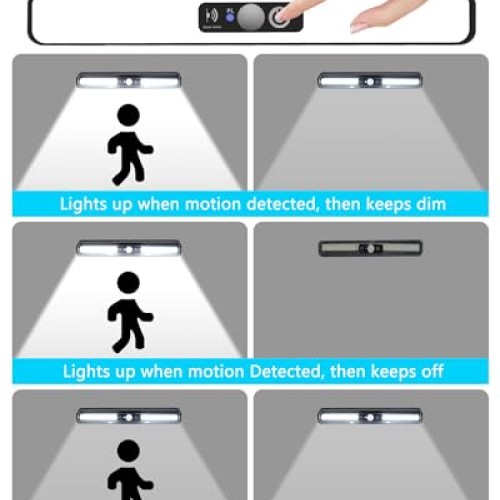 LIFENGSOLER Motion Sensor Outdoor Lights, 36LEDs Clip on Solar Lig...