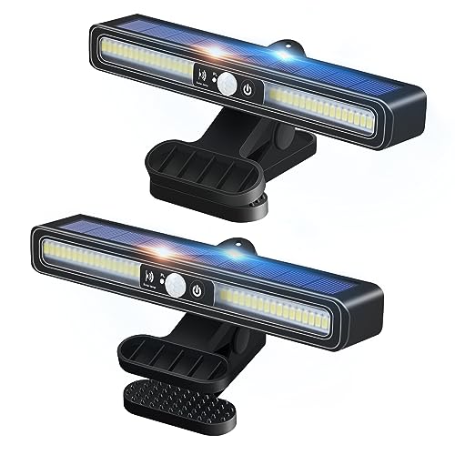 LIFENGSOLER Motion Sensor Outdoor Lights, 36LEDs Clip on Solar Lig...