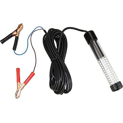 Lightingsky 12V 10.8W 180 LEDs 1080 Lumens LED Submersible Fishing...