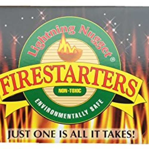 Lightning Nuggets N100SEB Super Economy Box Fire Starter 100, Coun...