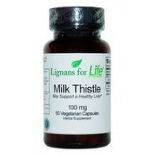 Milk Thistle for Dogs 100 Mg 60 Vegetarian Capsules