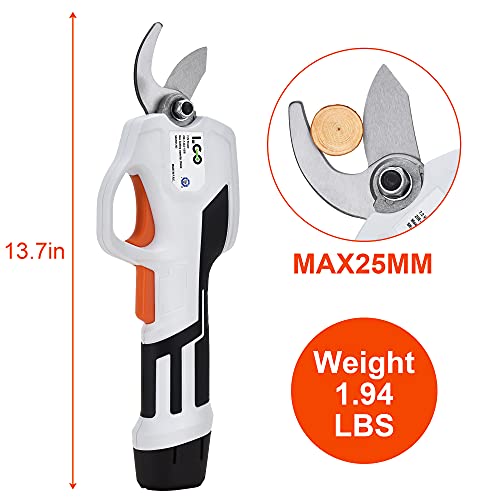 LIGO 7.2V Cordless Pruning Shears for Garden Care Rechargeable Pr...