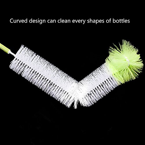 LiKee Long Bottle Cleaning Brush 18 Extra Long x 2.17 Extra Wide...