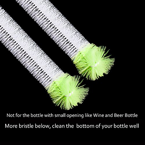 LiKee Long Bottle Cleaning Brush 18 Extra Long x 2.17 Extra Wide...