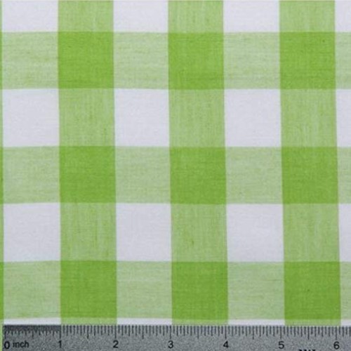 Checkered 1 Gingham Poly Cotton Buffalo Check Fabric by The Yard,...
