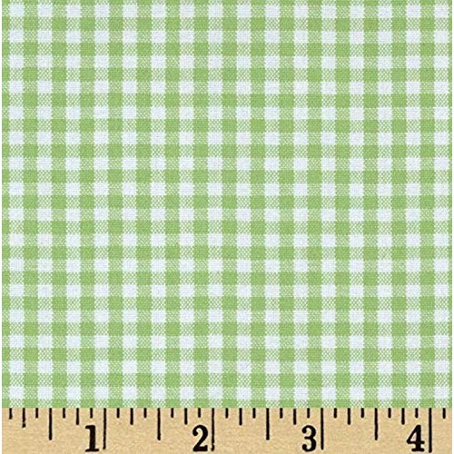 Gingham 1/8 Inch Checkered 100% Polyester Fabric by The Yard, 58/...
