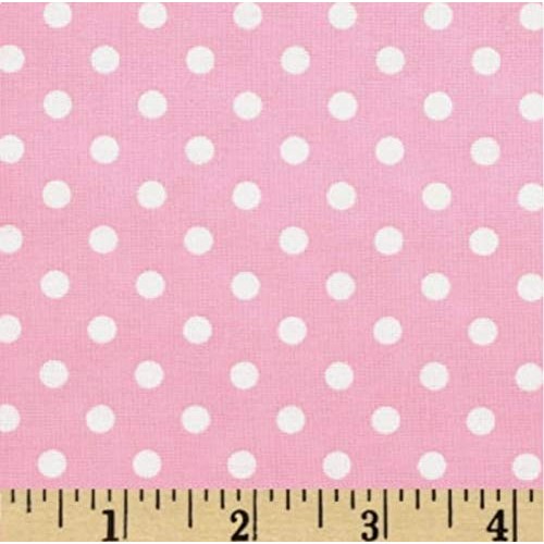 Small Polka Dot Poly Cotton Fabric by The Yard, 58/60, All Color...