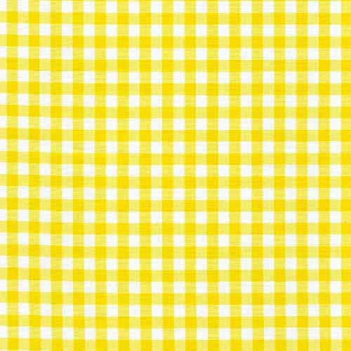 Gingham 1/4 Inch Checkered Poly Cotton Fabric by The Yard, 58”/...