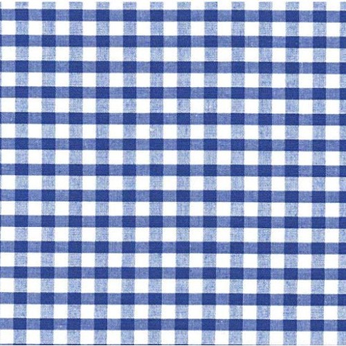Gingham 1/4 Inch Checkered Poly Cotton Fabric by The Yard, 58”/...