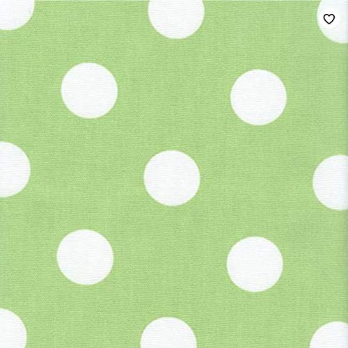 Polka Dot 1 Inch Poly Cotton Fabric by The Yard, 58”/60”, All Colo...