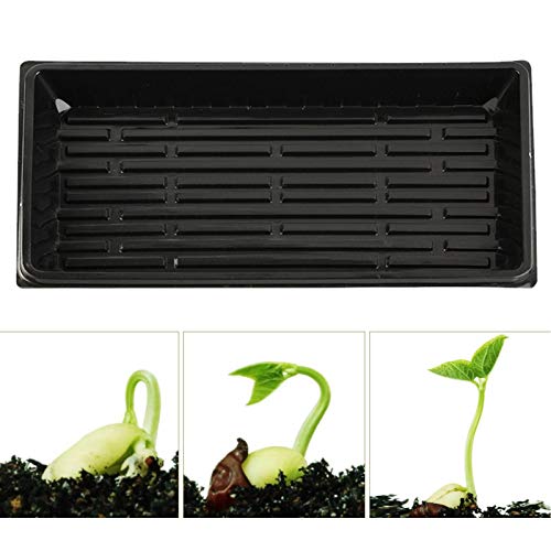 5 PCS Plant Growing Trays No Drain Holes - 22 x 11.8 - Perfect...