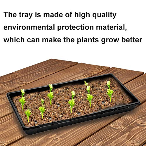 5 PCS Plant Growing Trays No Drain Holes - 22 x 11.8 - Perfect...