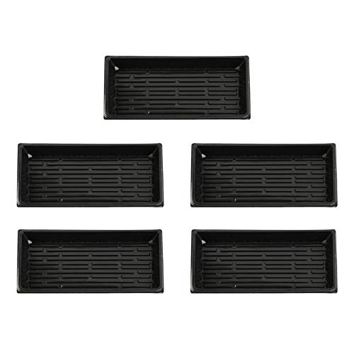5 PCS Plant Growing Trays No Drain Holes - 22 x 11.8 - Perfect...