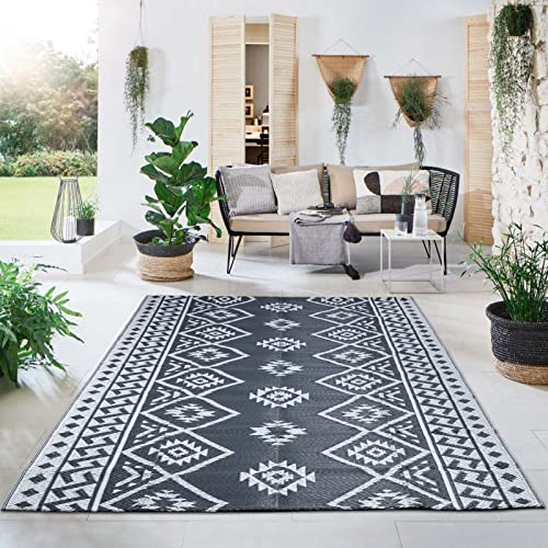 LILIOFFIC Reversible Mats - Plastic Straw Rug, 5 x 8 Outdoor Rug...