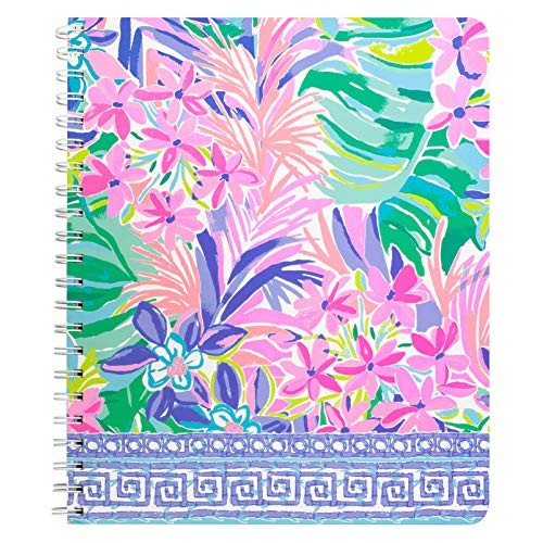 Lilly Pulitzer Large Hardcover Spiral Notebook, 11 x 9.5 with 16...