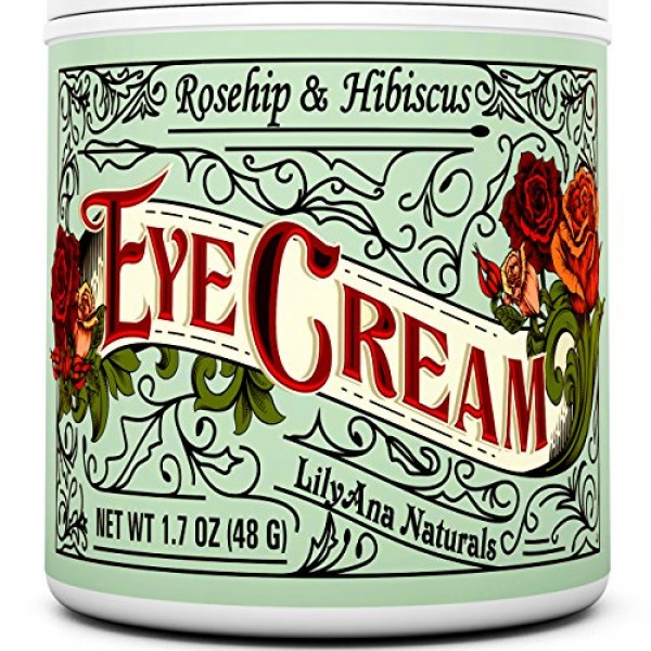 Eye Cream Moisturizer 1oz 94% Natural Anti Aging Skin Care