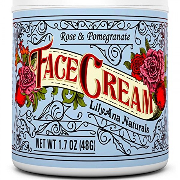 Face Cream Moisturizer 1.7 OZ Natural Anti Aging Skin Care